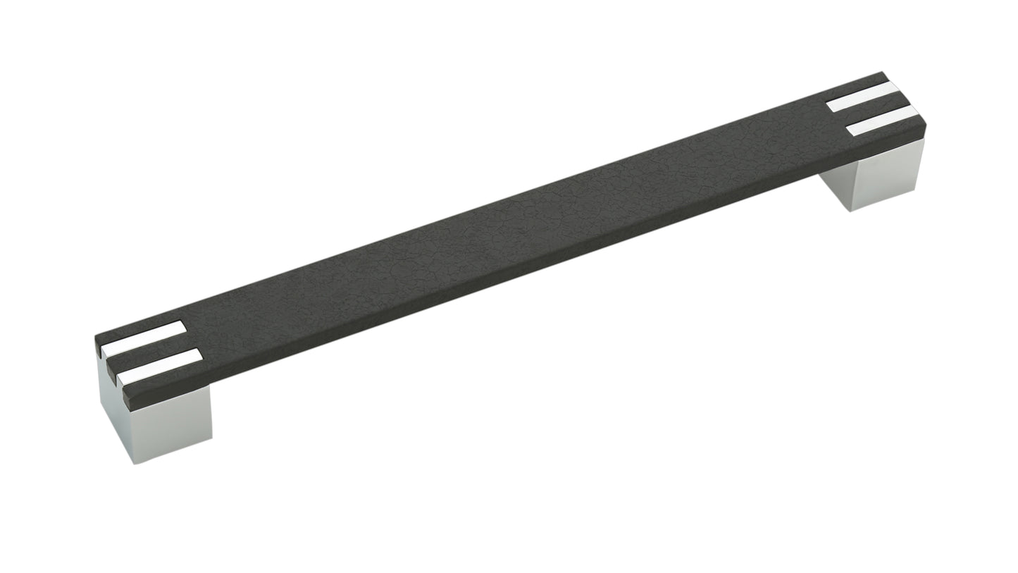 Maui - Black Contemporary Square Handle Pull (5 or 10 Pack)