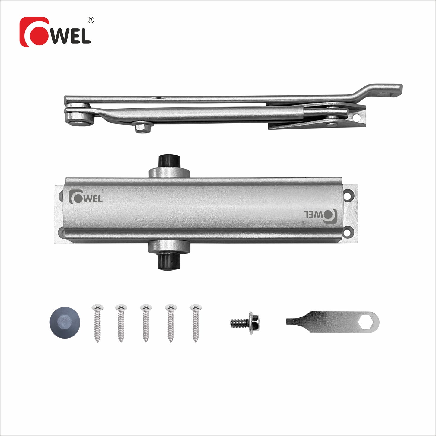 Automatic Adjustable Spring Hydraulic Auto Door Closer For Residential